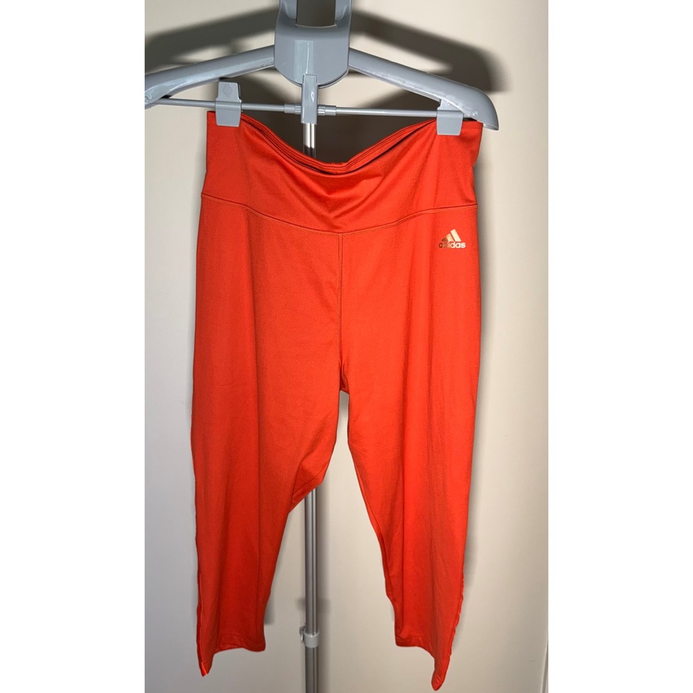 Adidas Zoe Saldana Training Tights Raw Amber Copper GG3434 Womens Large New